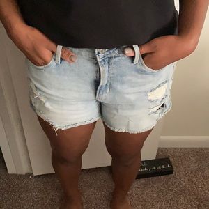 Jean shorts